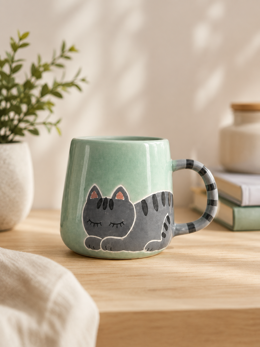 Design 5 – Schlafende Katze